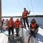 Экскурсия на Березовые острова на парусном катамаране